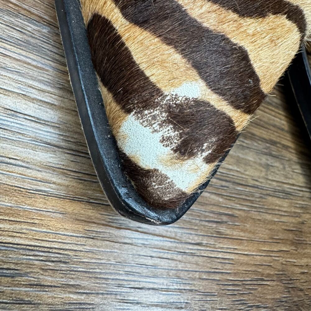 Dolce Vita size 7.5 Sonni Fur mixed animal print booties - Picture 7 of 12